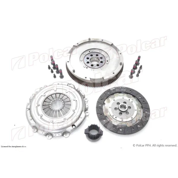 Kvačilo/komplet za zamenu (korpa lamela druk-lager) BMW 3 (E36), 90-00; 3 (E46), 98-06; 5 (E39), 96-04; Z3 (E36/7/E36/8), 95-03; 