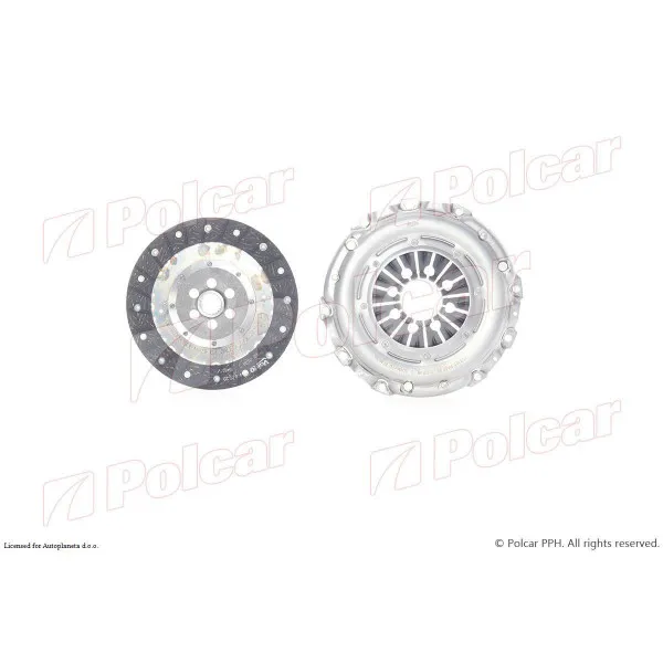 Kvačilo/komplet za zamenu (korpa lamela druk-lager) BMW 1 (E81/E82/E87/E88), 04-13; 3 (E46), 98-06; 3 (E90/91/92/93), 04-13; 5 (E60/61), 03-10; X3 (E83), 04-10 