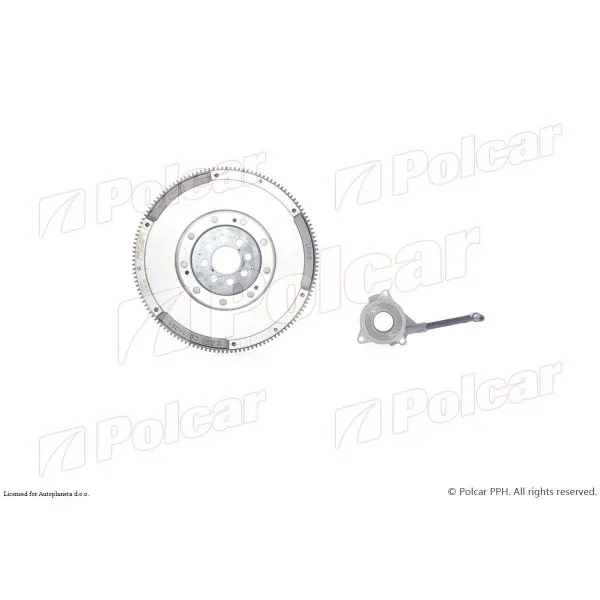 Kvačilo/komplet za zamenu (korpa lamela druk-lager) VOLKSWAGEN MULTIVAN (7H/T5), 03-15; TRANSPORTER (7H/T5), 03-15; 