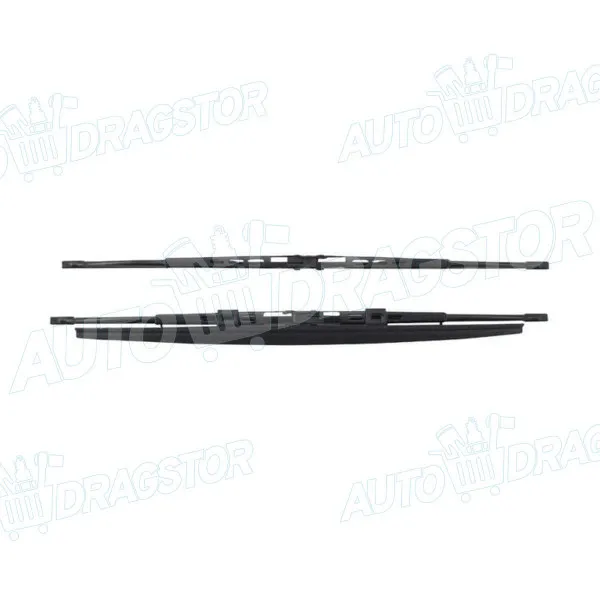 Metlice brisača twin (2pcs.) BMW, DACIA, DAEWOO, FIAT, FORD, HYUNDAI, ISUZU, JEEP, KIA, LADA/AVTOWAZ, LANCIA, MAZDA, MITSUBISHI, NISSAN, RENAULT, SAAB, SEAT, S 