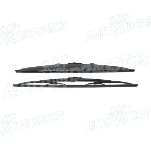 Metlice brisača twin (2pcs.) BMW, DACIA, DAEWOO, FIAT, FORD, HYUNDAI, ISUZU, JEEP, KIA, LADA/AVTOWAZ, LANCIA, MAZDA, MITSUBISHI, NISSAN, RENAULT, SAAB, SEAT, S 