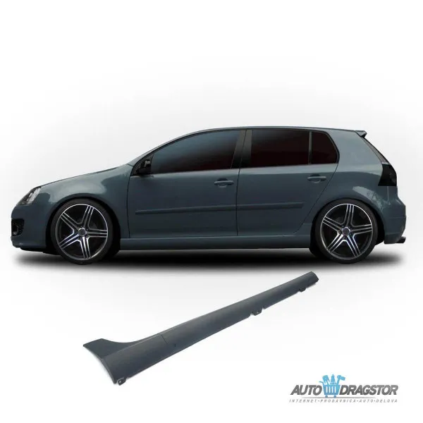 VW GOLF 5 2003-2010 PLASTIČNI PRAGOVI R32 STIL-SET 2KOM 