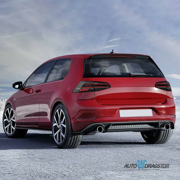 VW GOLF 7 2008-2012 ZATAMLJENE DINAMICKE ŠTOP LAMPE R-OPTIK SET-4KOM 