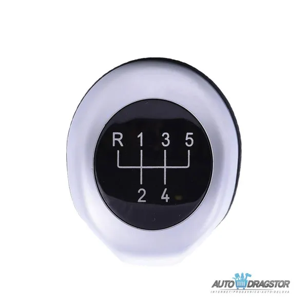 BMW RUČICA MENJAČA SA 5 BRZINA SILVER MAT/HROM 