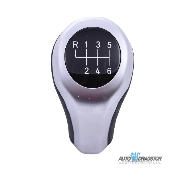 BMW RUČICA MENJAČA SA 6 BRZINA SILVER MAT/HROM 