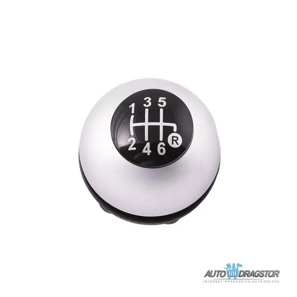 FIAT 500 2007- RUCICA MENJACA 6 BRZINA SREBRNI POKLOP 