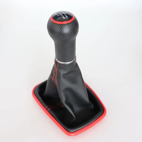 VOLKSWAGEN GOLF 4/BORA/JETTA RUČICA MENJAČA SA 5 BRZINA 12mm SA CRVENIM KRUGOM I CRVENIM KONCEM 