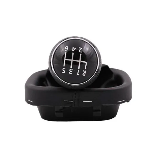 VOLKSWAGEN CADDY/TOURAN RUČICA MENJAČA SA KOŽOM 6 BRZINA VOLKSWAGEN CADDY 2004-2009 TOURAN 2003-2011 