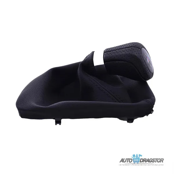 BMW 1 E81/E82/E87/E88 RUČICA MENJAČA SA KOŽOM 6 BRZINA I M LOGOOM 