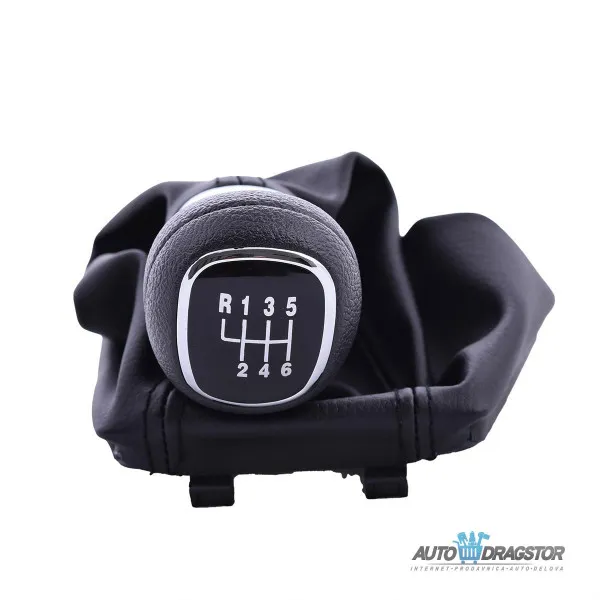 SKODA OCTAVIA 2013-2019 RUČICA MENJAČA SA KOŽOM 6 BRZINA 