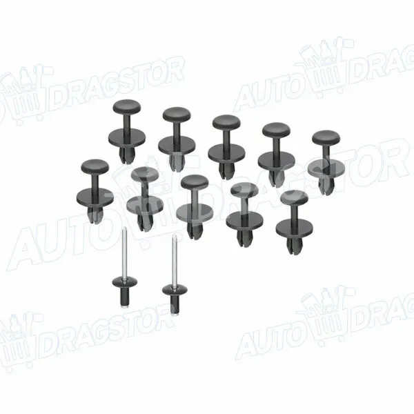 Set žabica za podkrilo CITROËN C2 (JM), 03-09; C3 (FC), 02-10; C4 PICASSO (UA/UD), 06-13; 