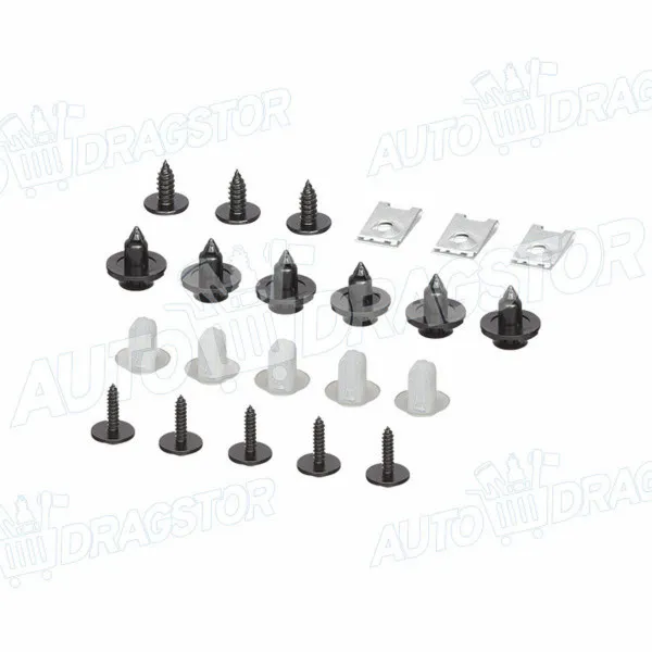 Set žabica za podkrilo NISSAN MICRA (K12), 03-10; NOTE (E11), 06-13; QASHQAI (J10), 07-14; 