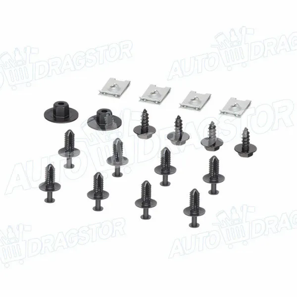 Set žabica za podkrilo MERCEDES A-KLASSE (W168), 97-04; A-KLASSE (W169), 04-12; A-KLASSE (W176), 12-18; B-KLASSE (W245), 05-11; B-KLASSE (W246), 11-; C-KLASSE 