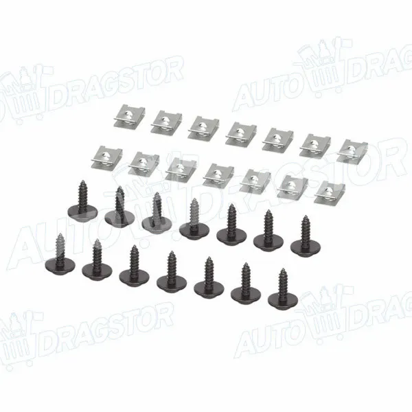 Set žabica za zaštitu motora (šuspleh) BMW 3 (E36), 90-00; X1 (E84), 09-15; X3 (E83), 04-10; 
