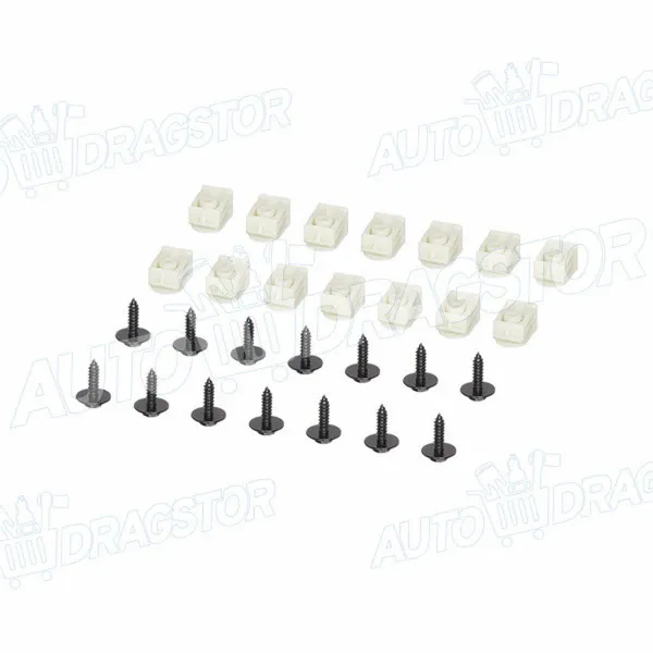 Set žabica za zaštitu motora (šuspleh) BMW 5 (F10/F11), 10-17; 5 (G30), 17-; 5 GT (F07), 09-17; 6 (F12/F13), 11-18; 6 GC (F06), 12-19; 7 (F01), 08-16; 7 (G11 