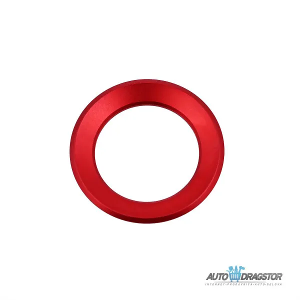 OKVIR VW ZNAKA NA VOLANU CRVENI PASSAT B6/B7,POLO,GOLF 6/GOLF7,TIGUAN,TOURAN,SCIROCCO 