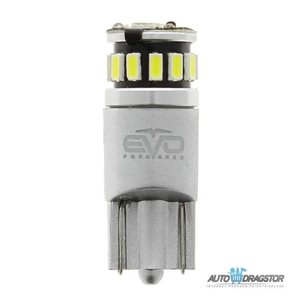 SIJALICA 12V T10 5050SMD 5 LED CANBUS BELA 2KOM 