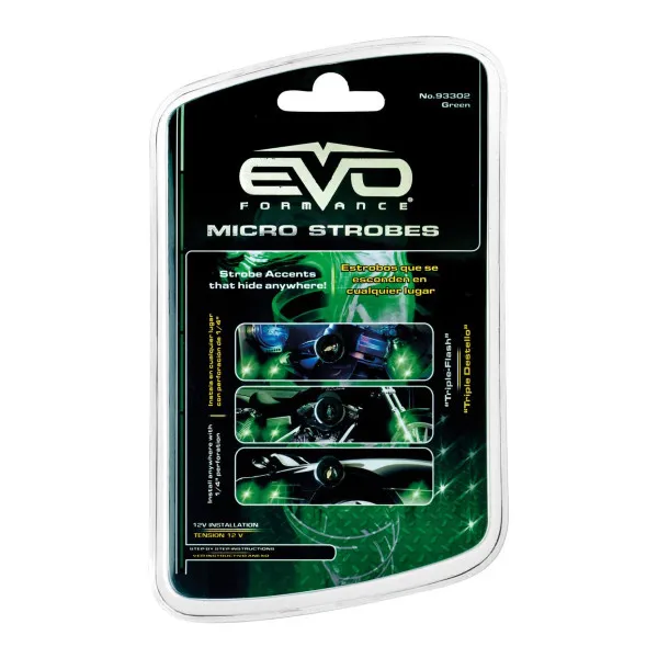 LED STROB SVETLO ZELENO 