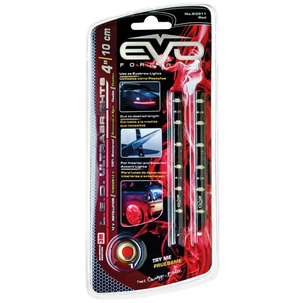 DEKORATIVNA LED TRAKA 2x10cm CRVENA 