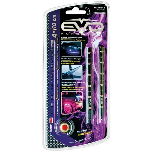 DEKORATIVNA LED TRAKA 2x10cm LJUBICASTA 