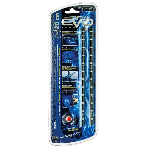 DEKORATIVNA LED TRAKA 2x20cm PLAVA 