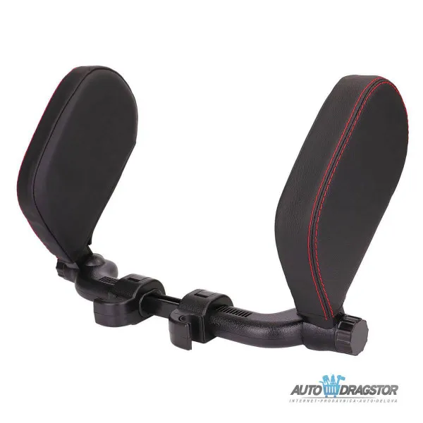 DRŽAČ ZA GLAVU CRNI SA CRVENIM KONCEM 