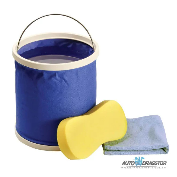 SET ZA PRANJE KOLA (SUNĐER,KRPA I KANTA) 
