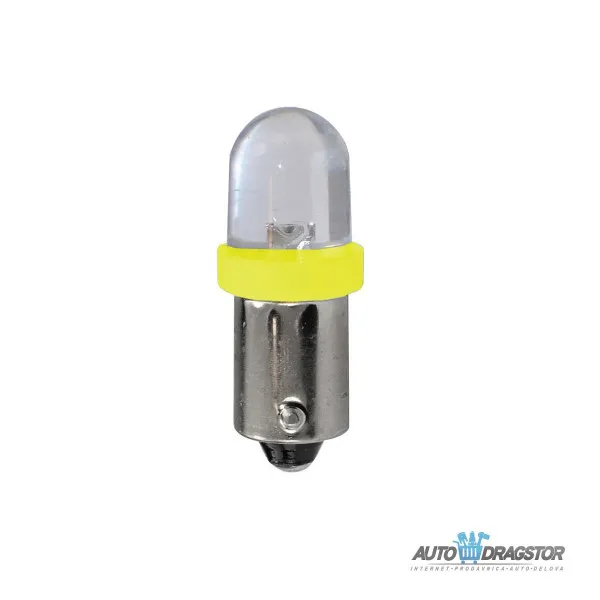 SIJALICA 12V T4 Ba9s LED 1xLED 8mm,ŽUTA 