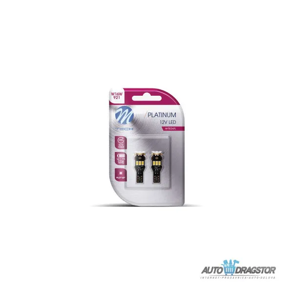 SIJALICA 12V T15 W16W LED 9xSMD5730 2KOM 