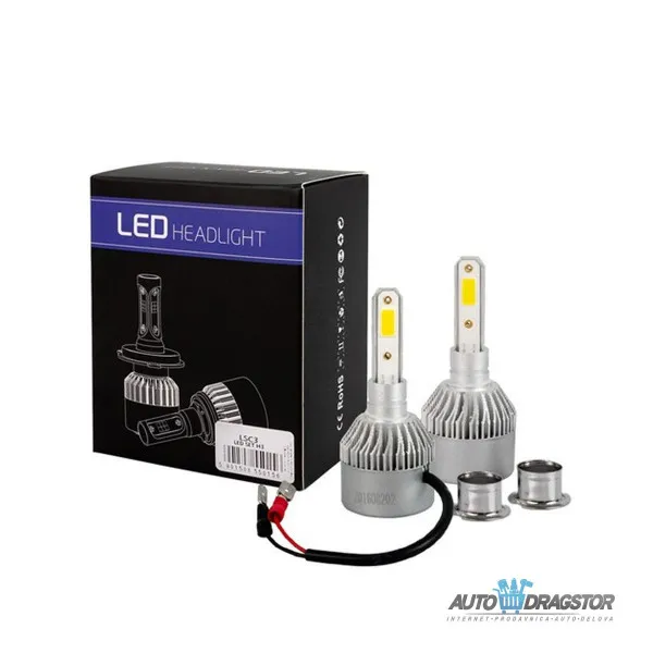 SIJALICA H3 LED 2KOM 