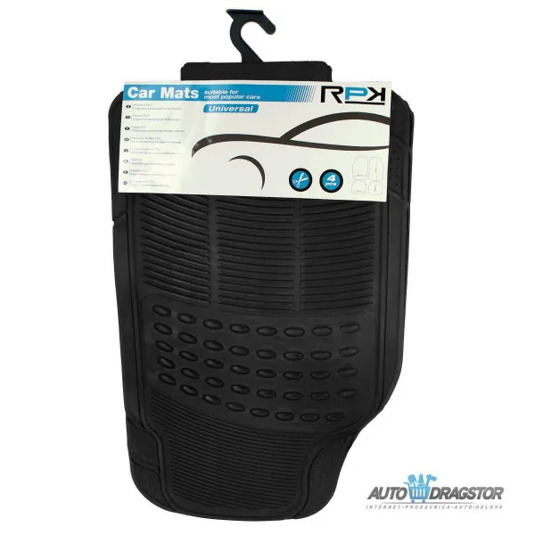 UNIVERZALNE GUMENE PATOSNICE 4KOM CRNE 