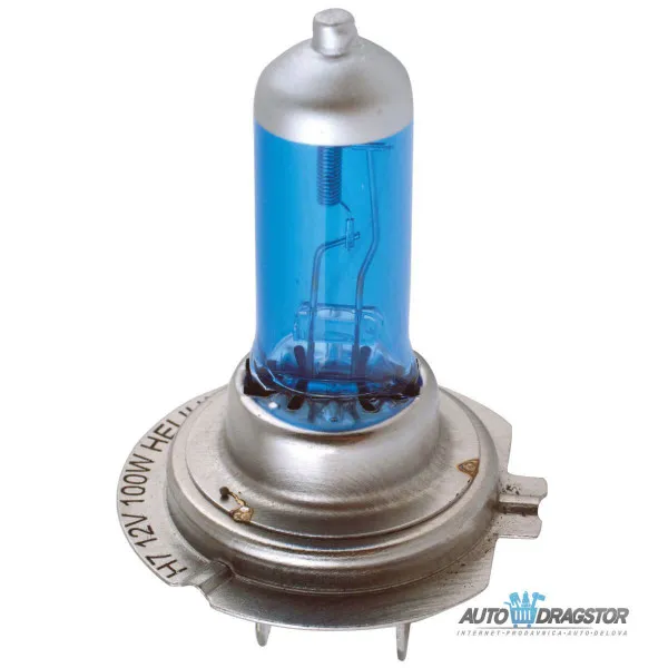 SIJALICA 12V H7 100W PX 26D +T10 PLAVA SPECTRA 4KOM 