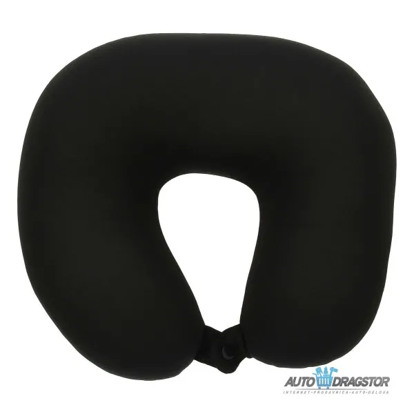 PUTNI JASTUK ZA GLAVU CRNI 